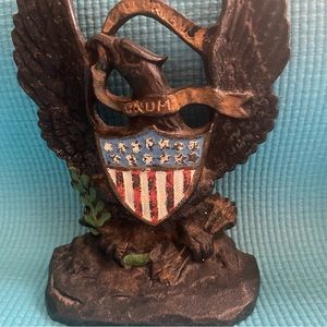 Vintage Eagle Americana Cast iron